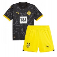 Borussia Dortmund Julian Brandt #19 Bortatröja Barn 2023-24 Kortärmad (+ Korta byxor)